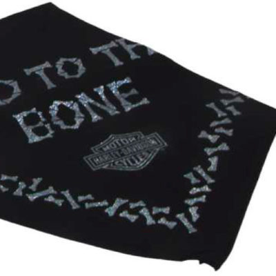 Bandana Negra Bat to The Bone
