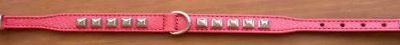 Collares Rocky Petit de Piel Luxus Rojo